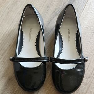 Nordstrom Black Girl's Shoes EUC